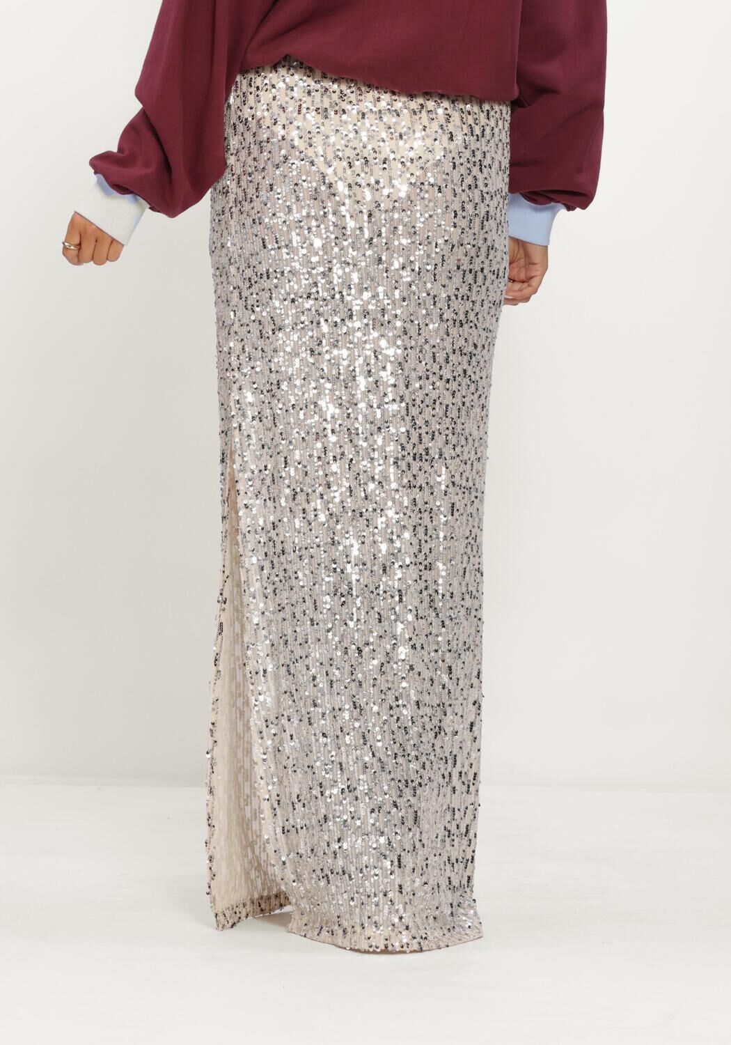Silberne HARPER & YVE Maxirock LENY-SK - large