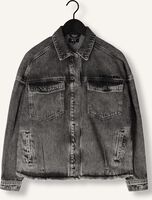 Graue ALIX THE LABEL Jeansjacke LADIES WOVEN SEQUIN DENIM JACKET Graue ALIX THE LABEL Jeansjacke LADIES WOVEN SEQUIN DENIM JACKET - medium