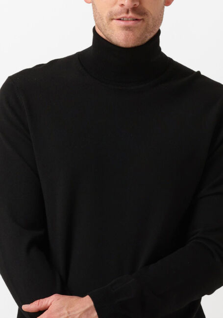 Schwarze HUGO Rollkragenpullover SAN THOMAS-M - large