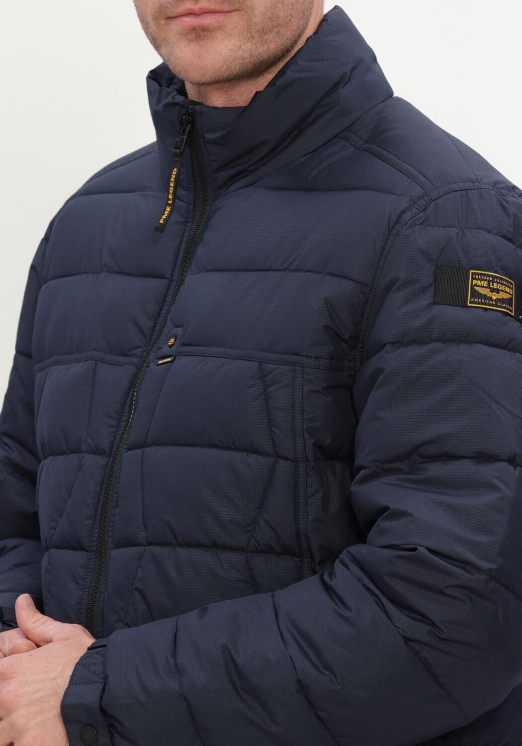 Dunkelblau PME LEGEND Wattierte Jack FLIGHT JACKET EXPEDITOR BRIGHTSTER - large