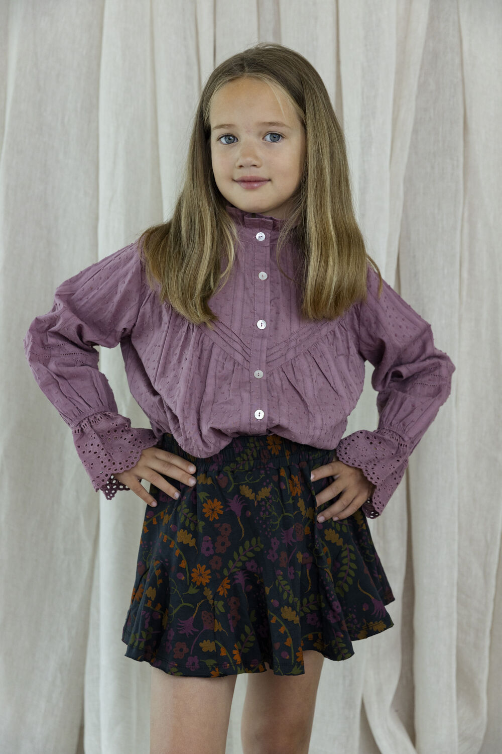 Mehrfarbige/Bunte AMMEHOELA Minirock AM.PIM.03 - large