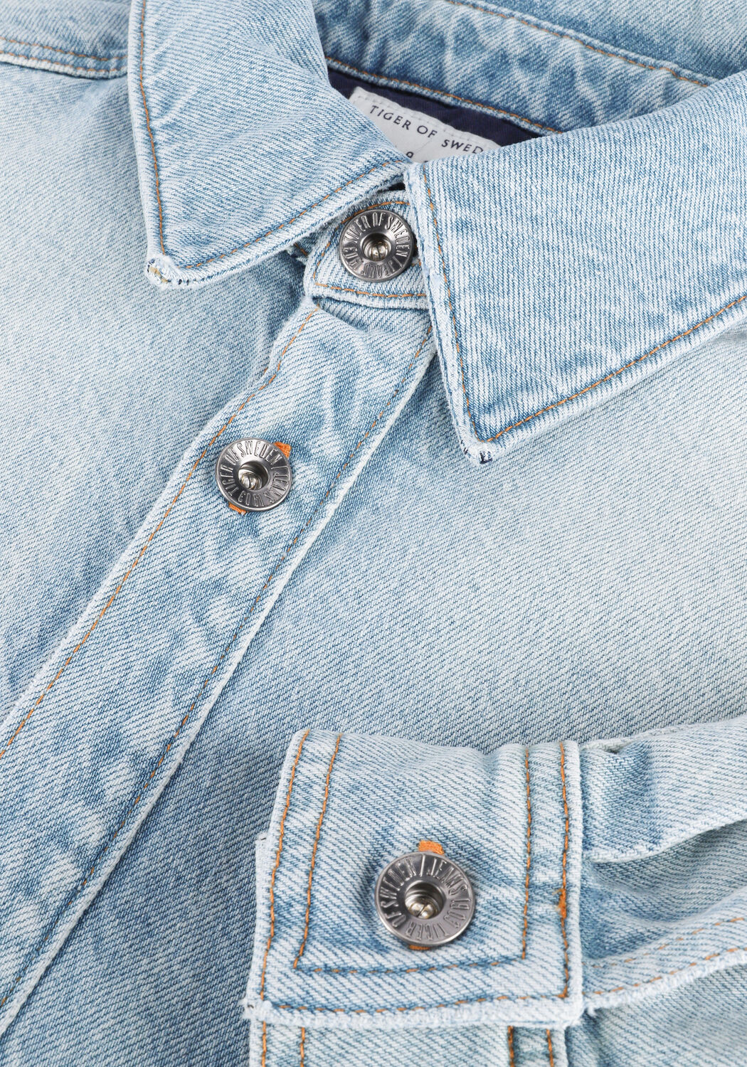 Hellblau TIGER OF SWEDEN Blusen KINNA DNM - large