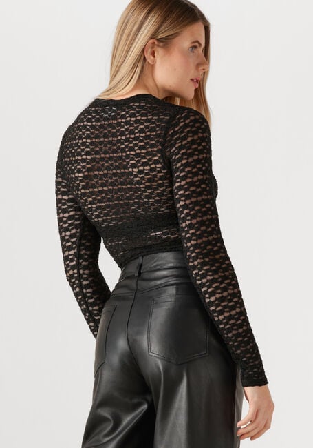 Schwarze NOTRE-V Top NV-GYAN - large