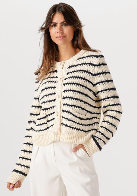 Ecru OMODA ATELIER Strickjacke OM-IZZY X IRIS - large