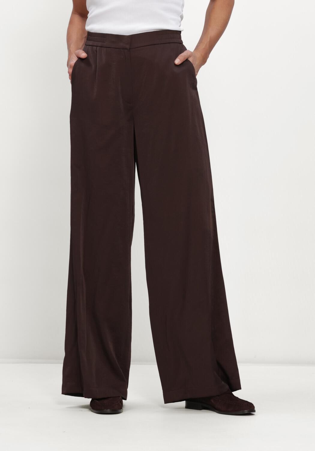 Braune BEAUMONT Weite Hose JADA PANTS - large