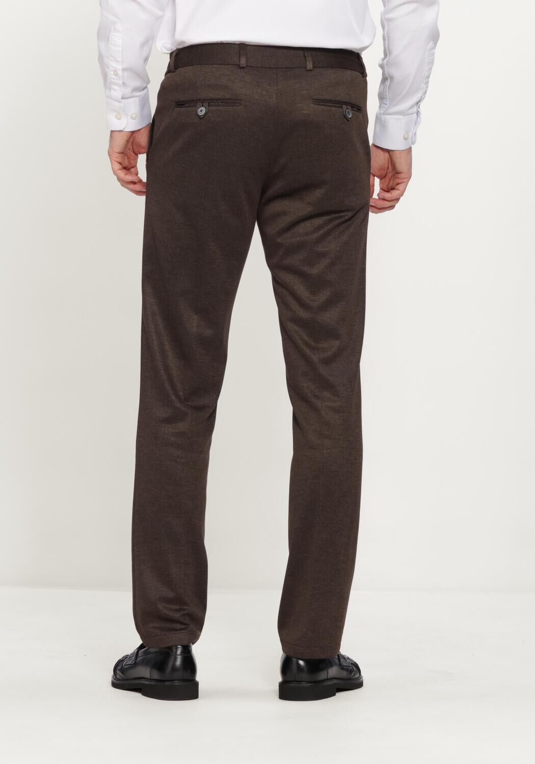 Braune ZUITABLE Lange Hosen DISPARTAFLEX SE - large