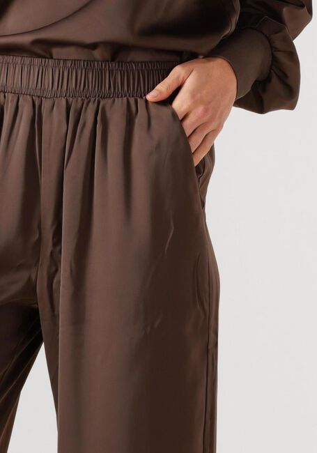 Braune Y.A.S. Weite Hose YASPELANA HW PANT - large