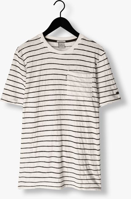 Nicht-gerade weiss CAST IRON T-shirt SHORT SLEEVE R-NECK REGULAR FIT COTTON SLUB - large