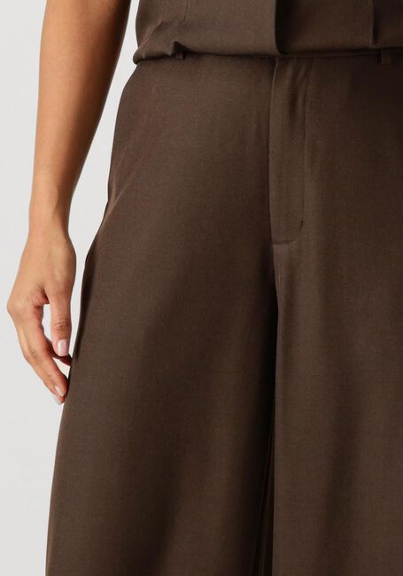 Braune NEO NOIR Weite Hose EMMETT STRUCTURE PANTS - large