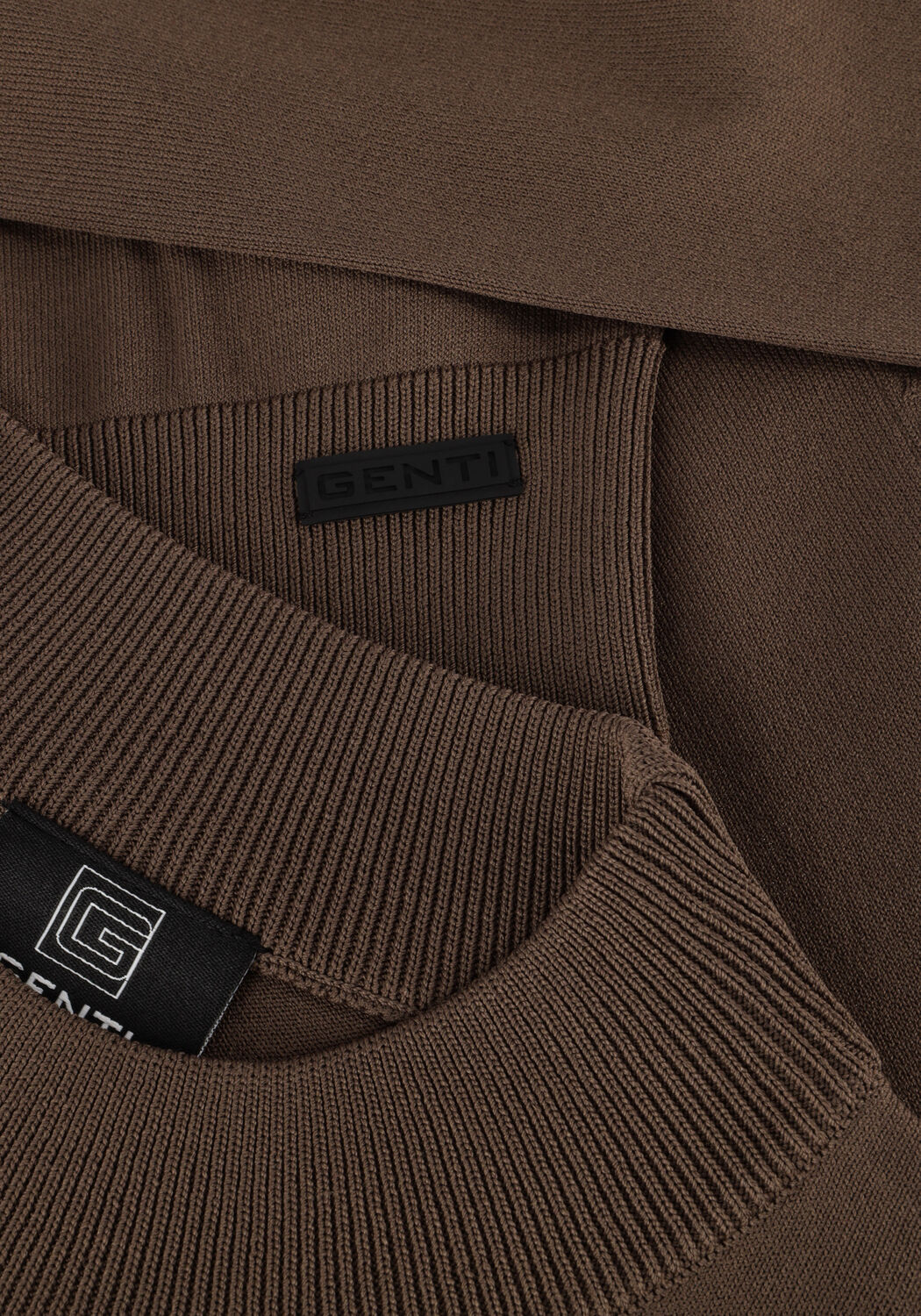 Braune GENTI Pullover K1148-3260 - large