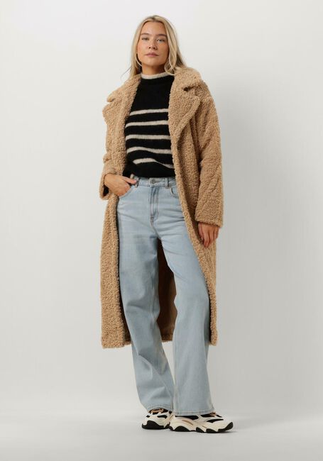 Taupe NOTRE-V Teddy-Jacke TEDDY COAT LONG - large