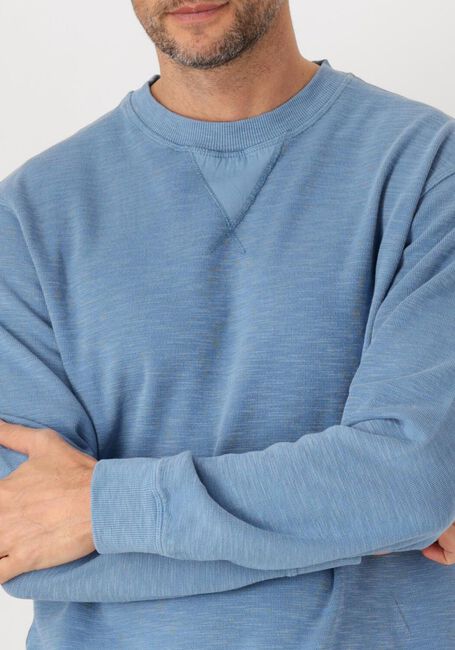 Blaue SCOTCH & SODA Sweatshirt GARMENT DYE STRUCTURED SWEATSHIRT - large