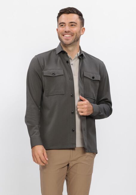 Taupe GENTI Overshirt MIDTOWN RELAXED FIT - large