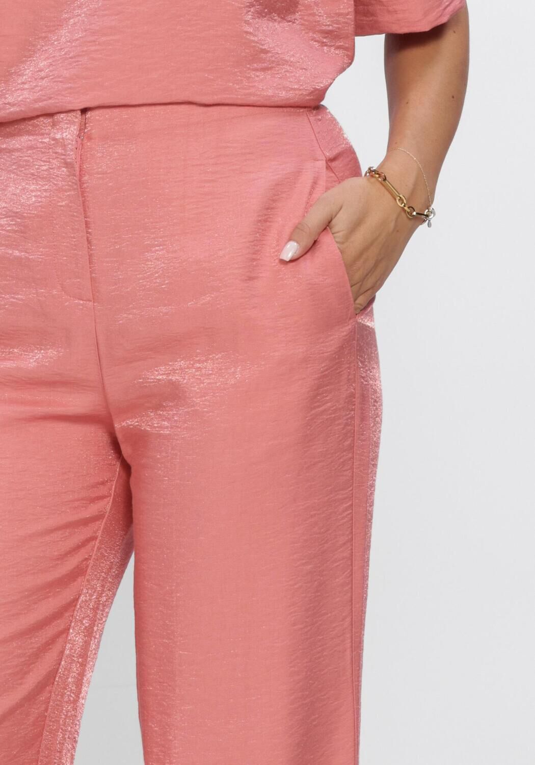 Rosane JANSEN AMSTERDAM Weite Hose ORELIE BROEK WS 420 LONG WIDE WITHOUT WASITBAND ELASTIC AT BACK - large