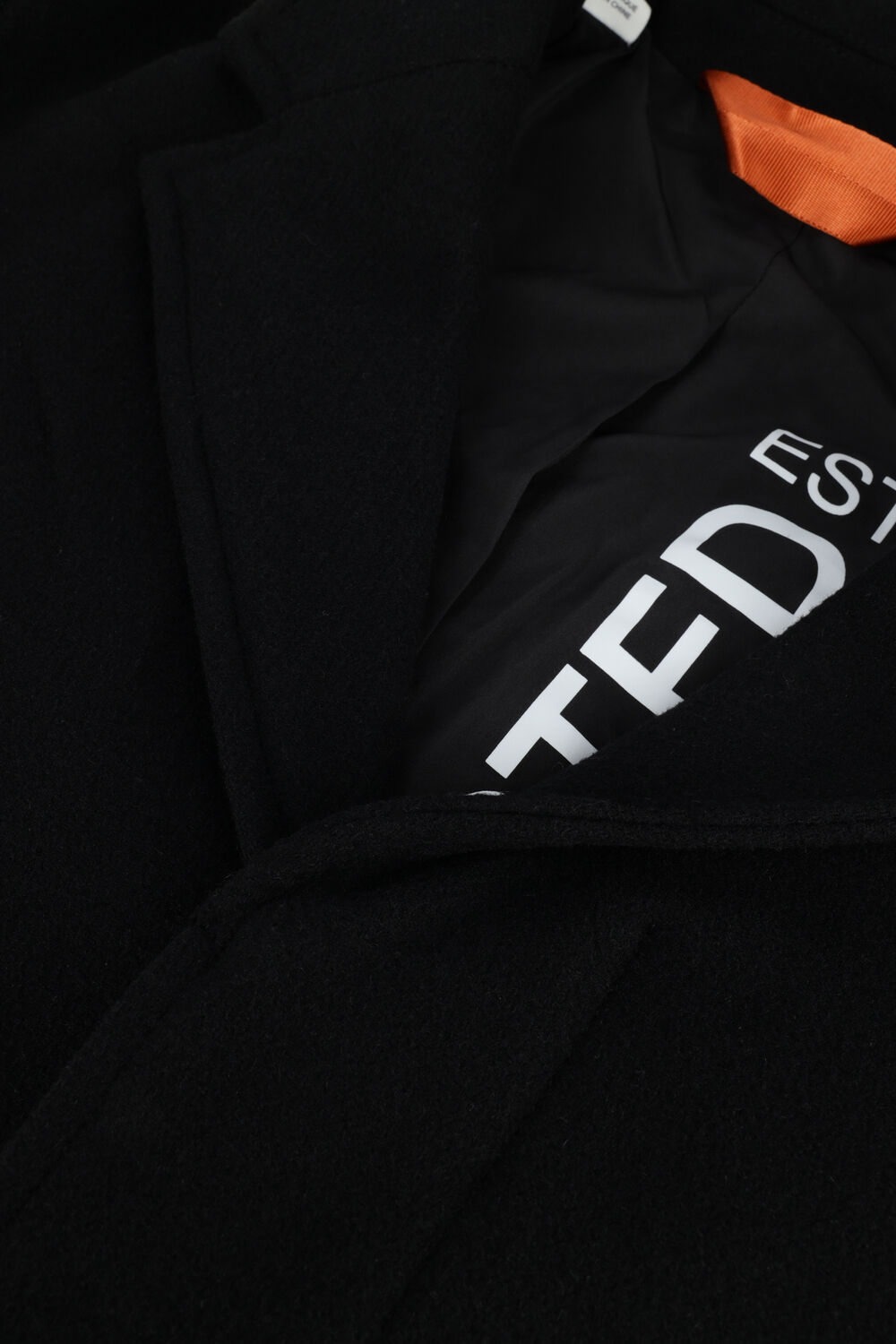 Schwarze SELECTED MEN M&auml;ntel HAGEN W COAT B - large