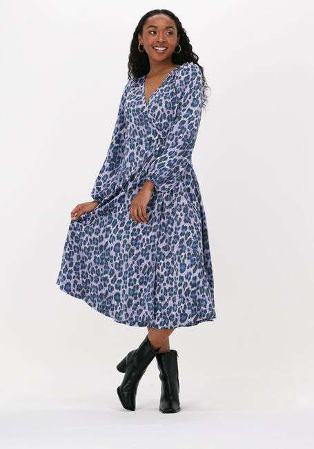 Blaue NEO NOIR Midikleid HANNAH LEO FRENZY DRESS - large