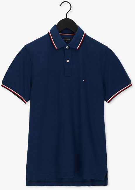 Dunkelblau TOMMY HILFIGER Polo-Shirt TOMMY TIPPED SLIM POLO - large