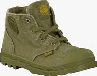 Grüne PALLADIUM Ankle Boots PAMPA HI KIDS - medium
