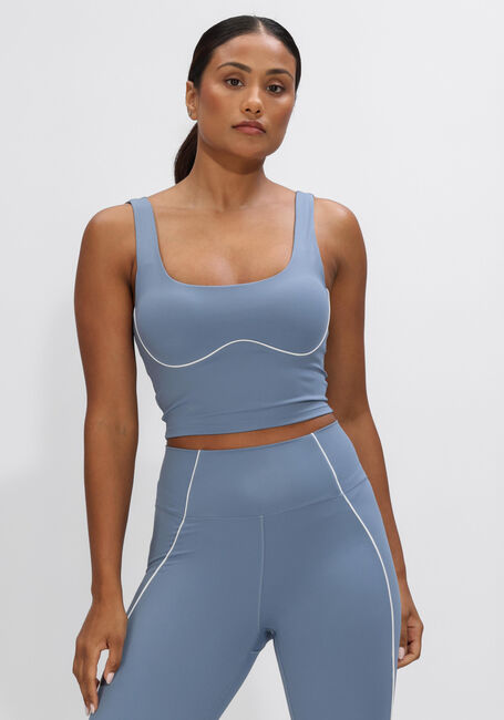 Blaue THE LOLA CLUB Top ALMA TOP - large