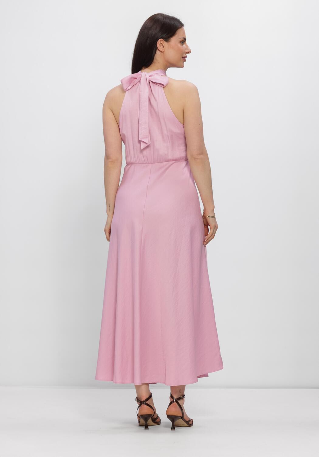 Goldfarbig BEAUMONT Maxikleid ESTA DRESS - large