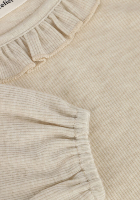 Beige LIL' ATELIER Top NMFDARLA LS SLIM TOP LIL - large
