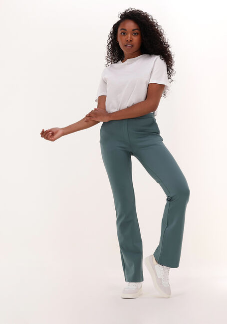 Grüne MODSTRÖM Schlaghose TANNY FLARE PANTS - large