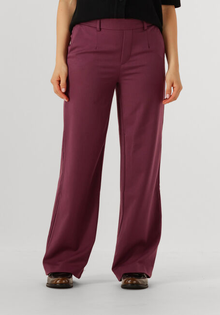 Bordeaux OBJECT Weite Hose OBJLISA WIDE PANT - large