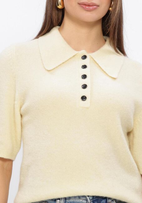 Beige GESTUZ Pullover GZALPHA SS POLO PULLOVER - large