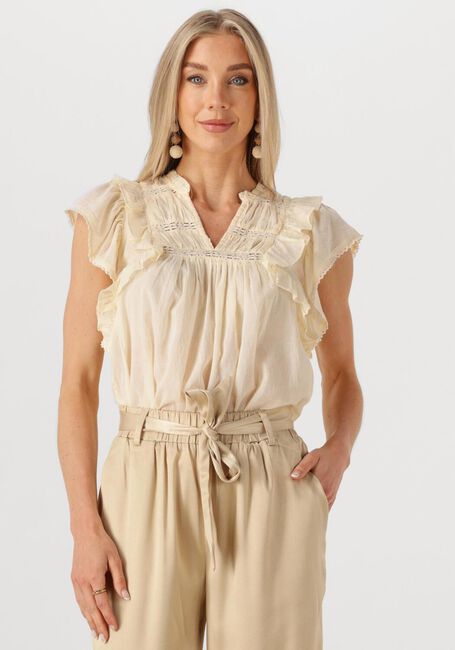 Gelbe NEO NOIR Blusen JAYLA S VOILE TOP - large