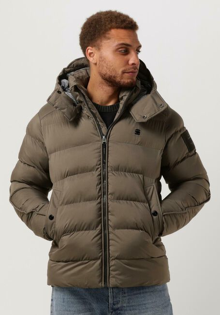 Braune G-STAR RAW Wattierte Jack G- WHISTLER PDD HDD JKT - large