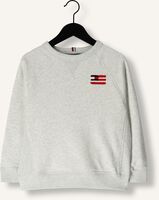 Graue TOMMY HILFIGER Pullover HILFIGER FLAG RELAXED SWEATSHIRT Graue TOMMY HILFIGER Pullover HILFIGER FLAG RELAXED SWEATSHIRT - medium