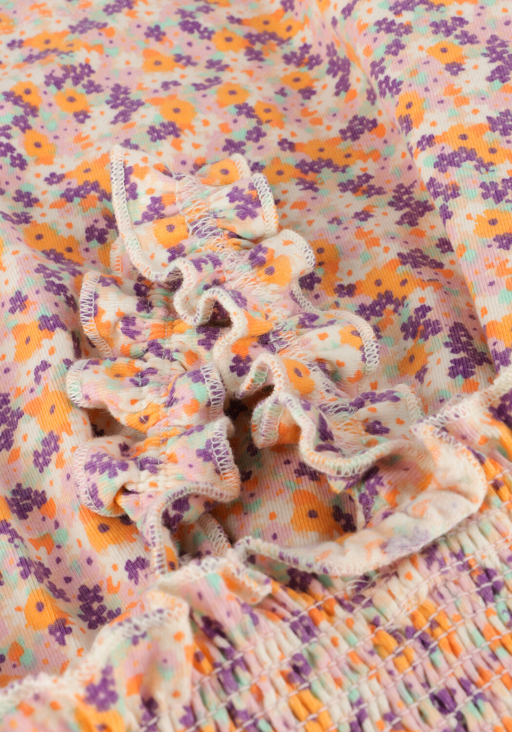 Mehrfarbige/Bunte PETIT BLUSH Maxikleid KATE DRESS - large