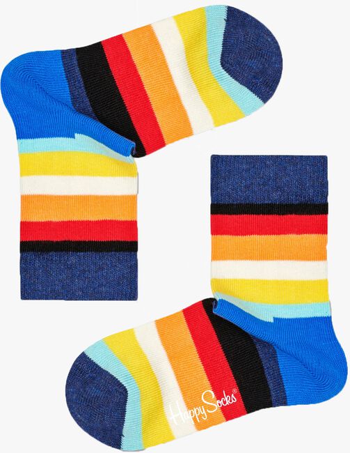 Blaue HAPPY SOCKS Socken STRIPE KIDS - large
