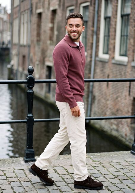 Bordeaux JC RAGS Pullover PULLOVER HALF ZIP EDGAR - large