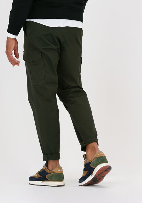 Grüne SELECTED HOMME Cargohosen SLHSLIMTAPERED-GAINFORD CARGO - large