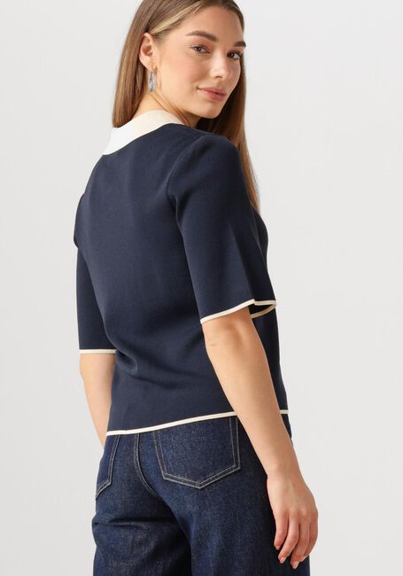 Dunkelblau Y.A.S. Top YASMILLE SS KNIT PULLOVER - large