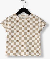 Sand ALIX MINI T-shirt KNITTED BLOCKS T-SHIRT - medium