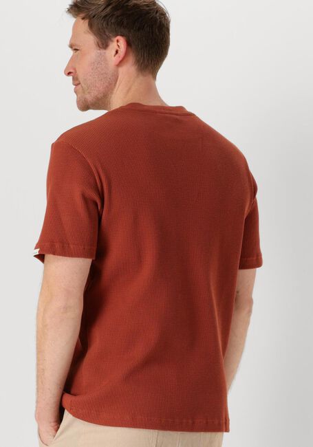Orangene ANERKJENDT T-shirt AKKIKI S/S WAFFLE TEE - large