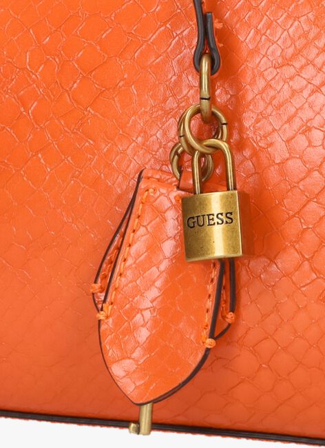 Orangene GUESS Handtasche KATEY MINI SATCHEL - large