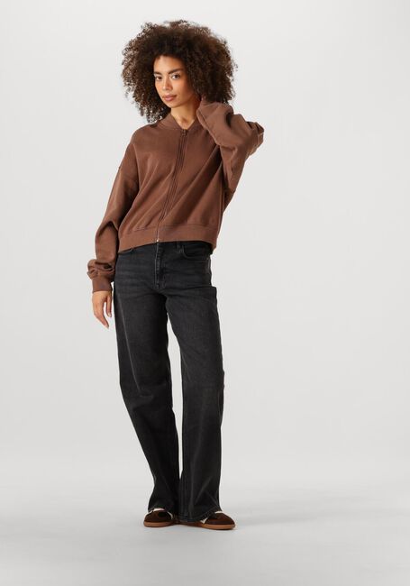 Schwarze MY ESSENTIAL WARDROBE Straight leg jeans 35 THE LOUIS 139 HIGH WIDE - large