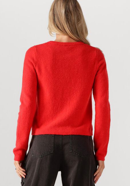 Rote MODSTRÖM Pullover TREEMD SHORT CARDIGAN - large