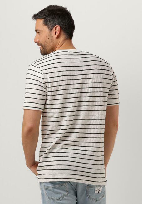 Nicht-gerade weiss CAST IRON T-shirt SHORT SLEEVE R-NECK REGULAR FIT COTTON SLUB - large