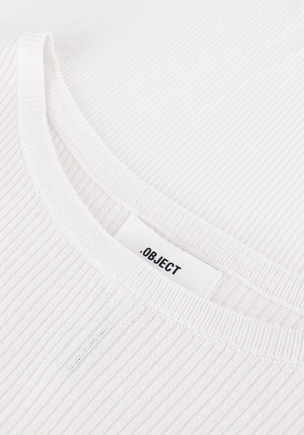 Nicht-gerade weiss OBJECT Top OBJHARRIET L/S KNIT PULLOVER - large