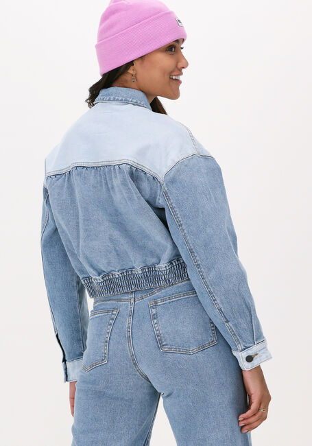 Hellblau OBJECT Jeansjacke MARINA TREND DENIM JACKET - large
