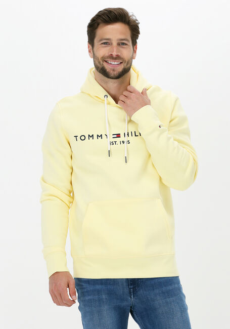 Gelbe TOMMY HILFIGER Sweatshirt TOMMY LOGO HOODY - large