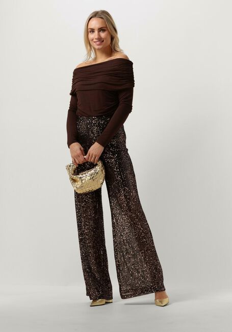 Braune NOTRE-V Weite Hose X FLORINE - large