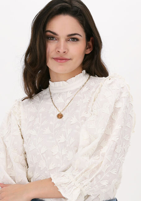 Creme FABIENNE CHAPOT Top FIEN BRODERIE TOP - large