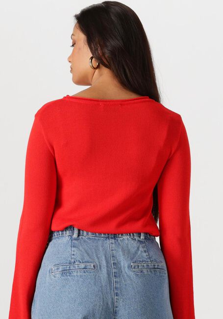 Rote MODSTRÖM Tops & T-shirts IVONNEMD FLARED O-NECK - large