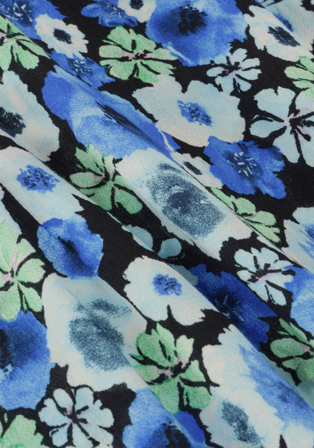 Blaue ENVII Minikleid ENSHERRY LS DRESS AOP 7014 - large