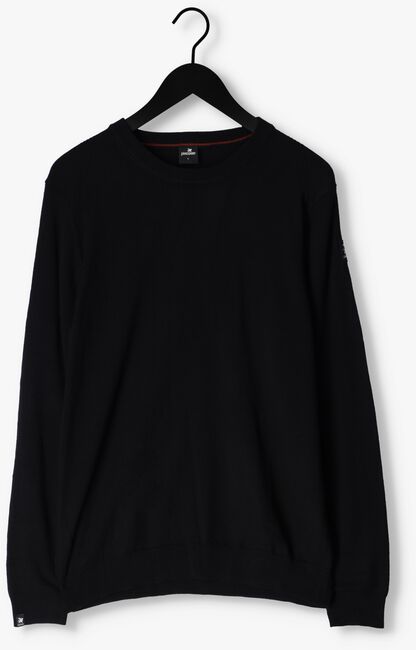 Schwarze VANGUARD Pullover R-NECK 100% MERINO WOOL EXTRAFINE - large